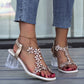 🔥Free Shipping🔥 Women's Elasticated Fashion Rhinestone Sandals