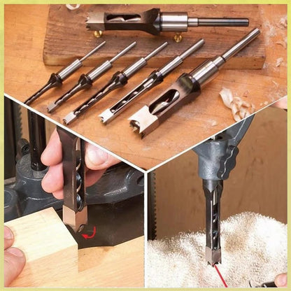 🔥Good  Tools 👍Hollow Chisel Mortise Drill Tool