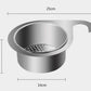 Stainless Steel Swan Sink Strainer Basket