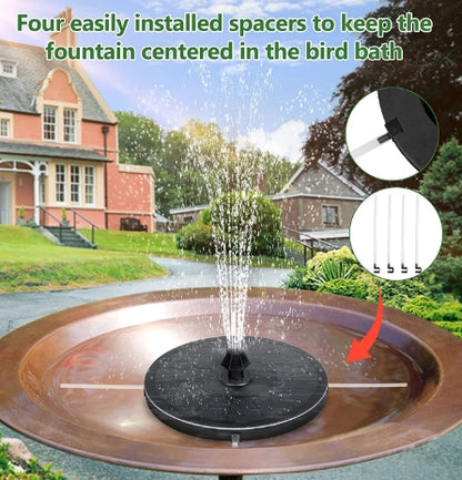 🔥Free Shipping🔥Solar Floating Fountains - Instantly Illuminate Your Backyard