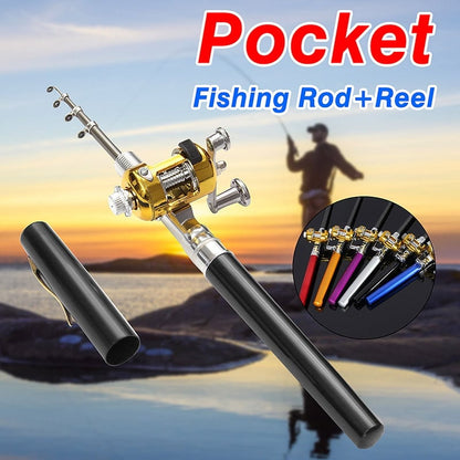 🔥Hot Sale🎣Pen style pocket fishing rod!