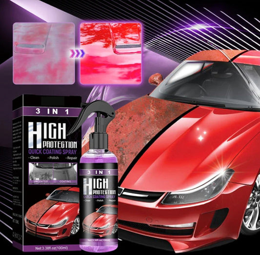✨Buy 5 Get 5 Free✨ 3 in 1 High Protection Quick Car Coating Spray