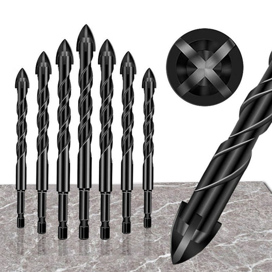 High-strength Four-edge Cross Drill Bit Set（hot）