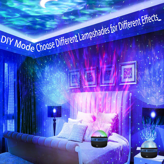 🔥Hot Sale🔥Northern Lights and Ocean Wave Projector with 14 Light