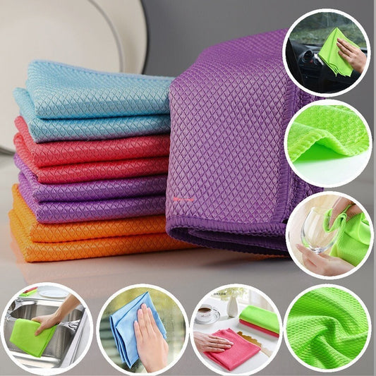 🔥Streak-Free Miracle Cleaning Cloths - Reusable