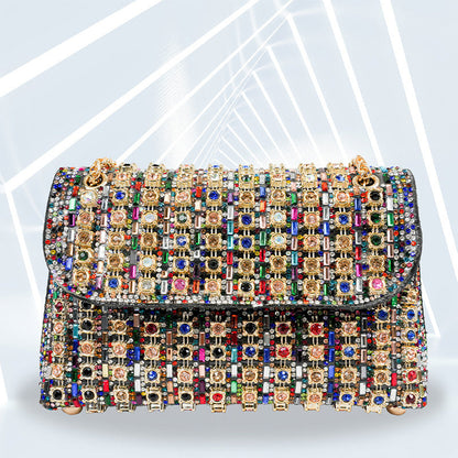 ✨Women's Luxury Colorful Rhinestone Bag