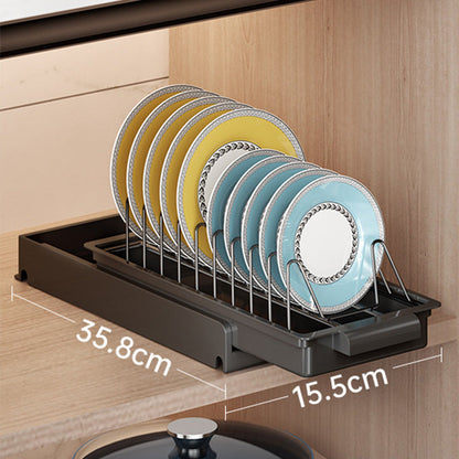 🔥In-Cabinet Pull-Out Drain Storage Rack🥣