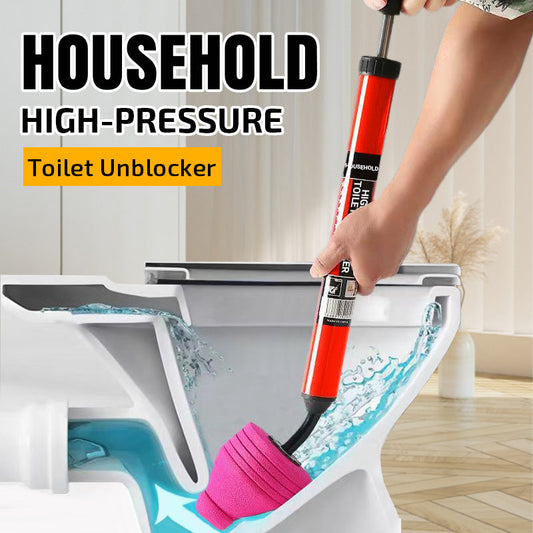 🔥Household High-Pressure Toilet Unblocker