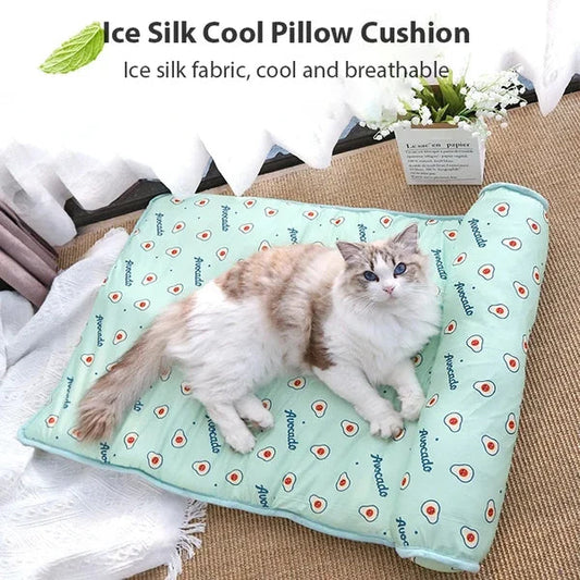 ✨The Summer  Hot Sale--💦🐱Cats/Dogs Cooling Bed🐶