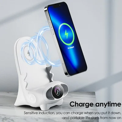 🔥🔥Mini Chair Wireless Fast Charger Multifunctional Phone Holder