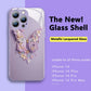 🔥Hot Sale🔥Flat 3D Butterfly Pattern Glass Cover Compatible with iPhone
