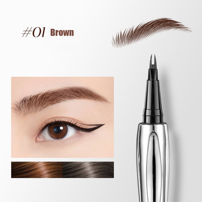 💖Buy 1 Get 1 Free💖2024 Upgraded Natural Waterproof Eyebrow Pen with Microfine Tip