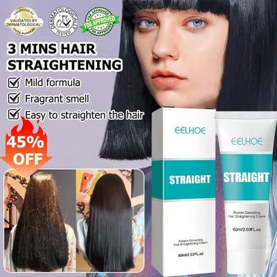 🔥2024 New Upgrade-Keratin Treatment Hair Straightening Cream